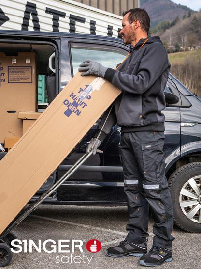 Robuste Ripsrop Arbeitshose mit Stretch